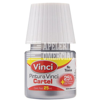 PINTURAS PARA CARTELES VINCI PLATA